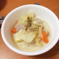 かなたん314's cooksnap of when they made 簡単！鶏肉と白菜のクリーム煮◆乳除去可.