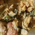teriyakime's cooksnap of when they made 鶏とズッキーニの味噌マヨ炒め♪.