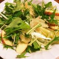 ちょっこれーとーーー's cooksnap of when they made 水菜とりんごのしゃきしゃきサラダ.