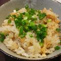 makosaka's cooksnap of when they made じゃことホタテ缶の炊き込みご飯☆.