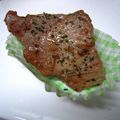 Blue-Island's cooksnap of when they made お弁当にヅケ鮪のごま油焼き.