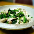 rr's cooksnap of when they made 鶏胸肉とほうれん草の生姜炒め.