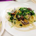 JATIS's cooksnap of when they made あさりと豆苗のパスタ～★★.