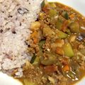 aromaki's cooksnap of when they made たっぷり野菜☆夏のキーマカレー.