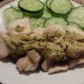 KENERISA's cooksnap of when they made 簡単♪チキンソテーのアボカドレモンソース.