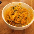 komugiko4's cooksnap of when they made 大好きいっぱい❤カボチャ＆さつま芋サラダ.