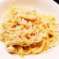 清華。。's cooksnap of when they made 簡単！きのこのクリームパスタ.