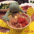 みるはんぬ♣︎'s cooksnap of when they made 美味しすぎる！トマト丸ごとごはん♪.