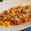 MIE88888's cooksnap of when they made 簡単、コーンのガーリックライス.