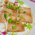 ぽん太ʔ•̫͡•ʕ's cooksnap of when they made 猿でも作れる☆簡単生ハムオニオンサラダ.