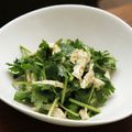 マユガリータ's cooksnap of when they made 鶏肉、ルッコラ、パクチーの柚子胡椒サラダ.