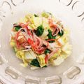 なつき☆ミ's cooksnap of when they made ☆かに風味かまぼこ☆ワサビマヨサラダ♪.