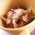 ひろと＾＿＾ママ's cooksnap of when they made ささみとせん切り野菜のスープ.
