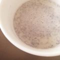 yuri827's cooksnap of when they made 【腸美人への道】きな粉黒ごま豆乳ドリンク.