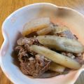 おぶうさま's cooksnap of when they made 牛肉とごぼうとコンニャクの煮物.