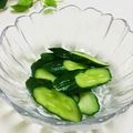旦那は皿洗い's cooksnap of when they made 自家製きゅうりの漬物.