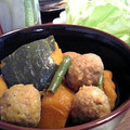 鮎めし♀'s cooksnap of when they made から揚げとかぼちゃの煮物.