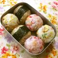 えれぼん's cooksnap of when they made 天むす味のおにぎり.