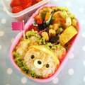 sacoママ's cooksnap of when they made 運動会のお弁当応援くまさん　キャラ弁.