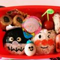 3人のママ★'s cooksnap of when they made にっこりバイキンマン☆キャラ弁☆.