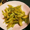 すみっこまま's cooksnap of when they made コールラビの皮のきんぴら.