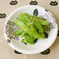uzu1118's cooksnap of when they made スナップエンドウのごま酢和え.