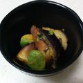 ベジmiyu's cooksnap of when they made ナスとアボカドのコチュジャン炒め.
