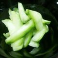 茶むすめ's cooksnap of when they made 摘果メロンの浅漬け♪.