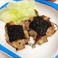 役立たづ's cooksnap of when they made ＊牛蒡と豚挽肉の磯辺焼き＊.