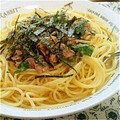 tamamina's cooksnap of when they made 簡単！梅とツナとしその和風パスタ☆.