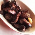 ゆるプリン's cooksnap of when they made 鶏レバーの赤ワイン照ウマ煮.