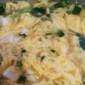 ねこぱんち☆れんだ's cooksnap of when they made ■糖質制限■豆腐ニラ卵スープ簡単朝ランチ.