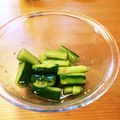 ★ちる★'s cooksnap of when they made 簡単おつまみきゅうり☆.