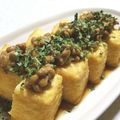 mmiRmyu's cooksnap of when they made 揚げだし豆腐DE納豆♪.