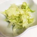 こがしママ's cooksnap of when they made 激ウマ♡レタスナムル.