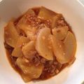 classic's cooksnap of when they made 辛さ控えめ＊大根の韓国風煮物＊.