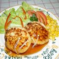 ちー（・＿・）'s cooksnap of when they made 簡単☆えのき豆腐ハンバーグ～♪.