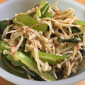 あーりータイムズ's cooksnap of when they made えのきと小松菜のおひたし.