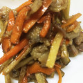 とめぽめ's cooksnap of when they made すぐ無くなる 肉きんぴら牛蒡♡胡桃.