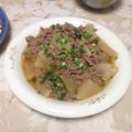 maki_08's cooksnap of when they made 辛さ控えめ＊大根の韓国風煮物＊.
