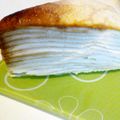 むぴょこぴょこん's cooksnap of when they made ミルクレープを冷凍しただけアイス.