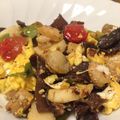 honamimimi's cooksnap of when they made カンパリトマトのキクラゲと卵の炒め物.
