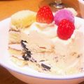 ゆぶね☆'s cooksnap of when they made 簡単アイスケーキ☆.