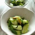 Nanchi's cooksnap of when they made お茶づけの素で簡単浅漬け♪.