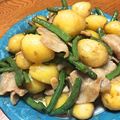 和宮鈴奈's cooksnap of when they made 豚バラとじゃがいものガーリックバター炒め.