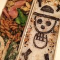 おにぎりちゃんママ's cooksnap of when they made ワンピース★海賊旗 キャラ弁.