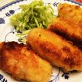 ٩꒰｡•◡•｡꒱۶'s cooksnap of when they made ☆ささみのチーズinフライ☆.