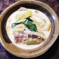 カボチャボチャボチャ's cooksnap of when they made 鮭とチンゲン菜のクリーム煮.