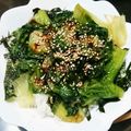 crystaI's cooksnap of when they made 梅宮辰夫さんのレタス丼.