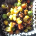 明日見's cooksnap of when they made ミックスベジタブルのごま塩炒め.